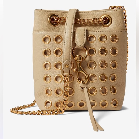 NWT Rebecca Minkoff Edie Mini Bucket Bag with Eyelets - Picture 13 of 15